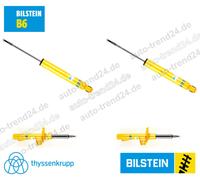 Bilstein B6 Gasdruckdämpfer vorne hinten für Audi TT Roadster 8J9 Bj. 2007-2014