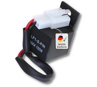 Binego® LED Relais Relai Blinker Blinkerrelais Motorrad Quad Lastunabhängig Blinkergeber 2 Pin Polig 12V 150W