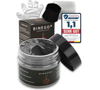 Binego® Lederreparaturset Leder & Kunstleder Reparatur Set | Lederreparatur Flüssigleder Lederfarbe Reparieren Reparaturset Aufbereitung | Farbe Grau Hellgrau
