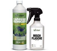 bio-chem Caravan Reiniger 1L Konzentrat + Mischflasche - für Wohnmobil außen