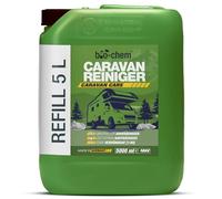 bio-chem Caravan- und Wohnmobil-Reiniger - Extra Starkes Konzentrat - 5000 ml - Reiniger für Wohnmobile, Wohnwagen, Vorzelte, Regenstreifenentferner - Made in DE