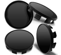 Biomar Labs 4 x 68 mm Nabendeckel Kompatibel mit BMW 36136783536 Felgendeckel Radnabenabdeckung Nabenkappen Felgenkappen Radkappen Alufelgen Schwarz CB 0