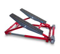 Bituxx Hebebühne Mobile Werkstatt Wagenheber Kurzhub PKW Lift bis 2000 kg 2T Rot