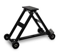 BITUXX KFZ Scherenlift Scherenwagenheber 2,5T flach Wagenheber 2500 Kg Hubhöhe von 11 cm bis 48 cm inkl. Gummiauflage und praktischer Handkurbel Schwarz