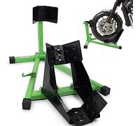 Bituxx Motorradständer Vorn mit Radwippe Grün, MS-15731