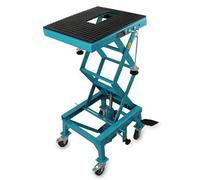 BITUXX Motorrad Ständer Montagebock Rollbar Hebebühne hydraulische Motorradbühne Motorradhebebühne Bühne Motorradheber Montagelift