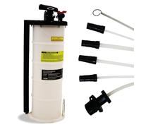 BITUXX Ölabsaugpumpe Ölpumpe Absaugpumpe Handpumpe Motoröl Pumpe Ölwechsel Absaugen Oil Pump Pneumatisch und Manuell 6.5L