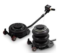 BITUXX Pneumatischer Wagenheber Druckluftwagenheber Luftkissen Autoheber für KFZ Auto bis 3000Kg 3T Schwarz