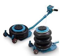 BITUXX Pneumatischer Wagenheber Druckluftwagenheber Luftkissen Autoheber für KFZ Auto bis 5000Kg 5T Blau