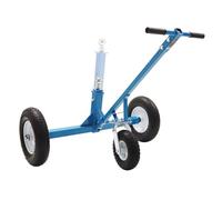 Bituxx Rangierhilfe Mover für Anhänger Trailer Hänger Rangierwagen Wohnwagen mit Stützrad & Kugelkupplung & Höhenverstellung einfaches Rangieren bis 453Kg