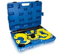 BITUXX universal Federspanner Set für Mc Pherson Federbeine Stoßdämpfer Tuning Tieferlegung Fahrwerk 80-190mm Spannweite 300mm Auto KFZ PKW