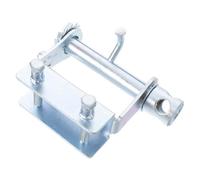 BIUDECO Gleitschienen Gurtwinde aus Stahl Manuelle LKW Seilspanner Silber Portable Ladungssicherung für Cargo Pritschenwagen und Pickups
