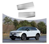 BIXUAN e:HEV Vezel RV3 RV4 RV5 RV6 Edelstahl Ladekantenschutz kompatibel mit Honda HR-V RV5 2021 2022 2023 2024 HRV Auto Zubehör Dekoration Stoßstangenschutz Kofferraum Schutz (Silber)