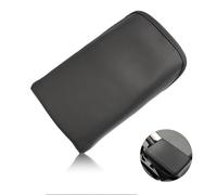 BIXUAN Polo MK6 2025 kompatibel mit 2018-2025 VW Polo AW MK6 Taigo Armlehnenabdeckung Mittelkonsole Mittelarmlehne überzug Bezug Armlehne Deckel Innenraum Zubehör Schutz Leder Polster