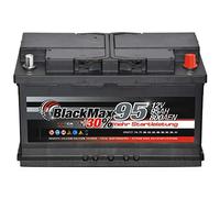Autobatterie 12V 95Ah 800A/EN BlackMax Starterbatterie statt 100 90 88 85 80 Ah