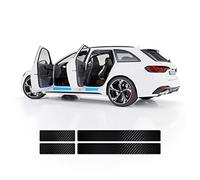 Blackshell® Basic Einstiegsleisten Schutz kompatibel mit Škoda Kamiq | Typ NW4 | Bj. ab 2019 Carbon Matt - passgenaue Lackschutzfolie inkl. Profi Rakel
