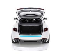 Blackshell® Basic Ladekantenschutz Folie kompatibel mit VW UP! | Typ BL | Bj. 2011-2016 Transparent - passgenauer Stoßstangenschutz inkl. Profi Rakel für Folie