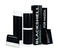 Blackshell® Lackschutz Set passend für Mazda CX-30 | Typ DM | Bj. ab 2020 Carbon Glanz - passgenauer Ladekantenschutz, Einstiegsleisten inkl. Folierset