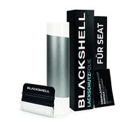 Blackshell® Ladekantenschutz Folie passend für Seat Arona | Typ KJ7 | ab 2017 Alu gebürstet Silber - passgenauer Stoßstangenschutz inkl. Set für Folierung