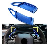 Blau Aluminium-Lenkradschaltpaddel Erweiterung für Peugeot 3008 5008 GT 2017-19