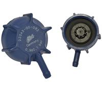BLAU Kühlerdeckel KG45 Z 0.9Bar mit Überlaufrohr M48x3 - 6H