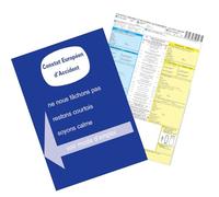 BLAUBODY※ Europäischer Verkehrsunfallbericht (Text auf Französisch) Europa Sicherheit Auto Motorrad Zubehör (Achtung ist in Französischer Sprache, der Text ist Nicht in Deutsch) Unfallbericht Kfz