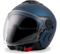 Blauer Demi Jet DJ-01 Monocolor Jethelm, blau, Größe XS für Männer