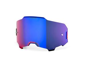 Blaues Iridium Hiper Glas für Brillen 100% ARMEGA