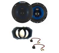 Blaupunkt 250Watt 3-Wege 16,5cm Lautsprecher für Citroen Jumpy bis 07 Fronttür A