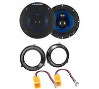 Blaupunkt 250Watt 3-Wege 16,5cm Lautsprecher für Fiat Panda 03-12 Fronttür Auto