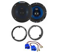 Blaupunkt 250Watt 3-Wege 16,5cm Lautsprecher für Mitsubishi Lancer ab 07 Fronttü