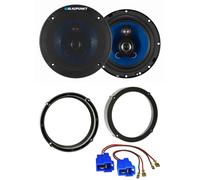Blaupunkt 250Watt 3-Wege 16,5cm Lautsprecher für Skoda Octavia 96-04 Tür Front H