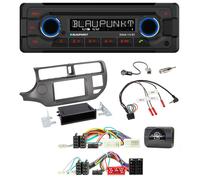 Blaupunkt Lenkrad MP3 CD Bluetooth USB Autoradio für Kia Rio UB 2011-2015 anthra