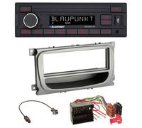 Blaupunkt MP3 AUX USB 1DIN Autoradio für Ford Mondeo S-Max 07-14 silber Ablagefa