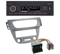Blaupunkt MP3 AUX USB 1DIN Autoradio für Renault Megane 3 Quadlock 09-14 grau