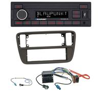 Blaupunkt MP3 AUX USB 1DIN Autoradio für Seat Mii Skoda CitiGo 2011-2016 schwarz
