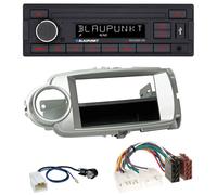 Blaupunkt MP3 AUX USB 1DIN Autoradio für Toyota Yaris (11-14) - silber