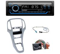 Blaupunkt MP3 Bluetooth USB AUX Autoradio für Opel Astra J ab 2009 Platin silber