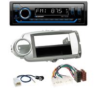 Blaupunkt MP3 Bluetooth USB AUX Autoradio für Toyota Yaris (11-14) - silber