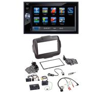 Blaupunkt SD Bluetooth 2DIN MP3 USB Lenkrad Autoradio für Jeep Renegade ab 2015