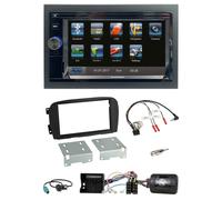 Blaupunkt SD Bluetooth 2DIN MP3 USB Lenkrad Autoradio für Mercedes SL R230 2000-