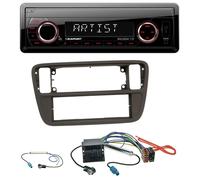 Blaupunkt SD USB 1DIN MP3 AUX Autoradio für Seat Mii Skoda CitiGo 2011-2016 schw