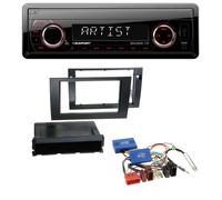 Blaupunkt SD USB 1DIN MP3 CAN-Bus Autoradio für Audi A4 Teilaktiv B6,B7 2001-200