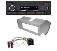 Blaupunkt USB AUX Bluetooth MP3 Autoradio für Fiat Panda (bis 2002) - grau