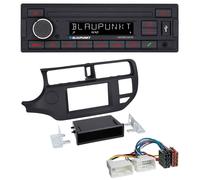 Blaupunkt USB AUX Bluetooth MP3 Autoradio für Kia Rio (UB 2011-2014) schwarz