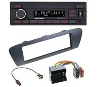 Blaupunkt USB AUX Bluetooth MP3 Autoradio für Renault Scenic (ab 12) - grau