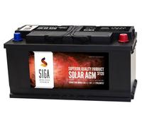 Blei Akku 12V 120Ah AGM GEL Batterie USV Solar Wohnmobil Boot Versorgung 100Ah