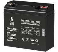 Blei Akku 25AH 12V AGM GEL Batterie ersetzt 18Ah 20Ah 22Ah 23Ah Golf Caddies