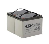 Blei Akku 2X 12V 100Ah Passend Für 24V Rollstuhl Elektromobil UVM. Baugleich 75Ah 77Ah 80Ah MP75-12C REC80-12I 12LC-75Ah KPH75-12NE KPH75-12N
