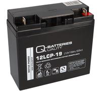 Blei Akku Q-Batteries 12LCP-19 12V 19Ah zyklenfest AGM Deep Cycle Aufsitzmäher